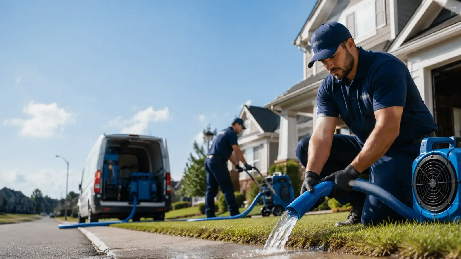 Flood Damage Restoration in Bellville, TX
